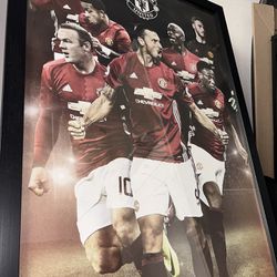 Manchester Framed Poster