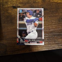 Will Smith Baseball Card 
