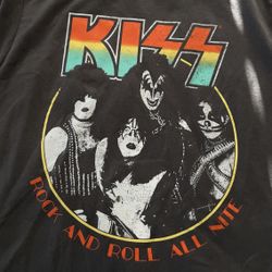  Vintage,Brand New And Authentic Kiss T-shirt 2XL