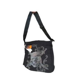 Disney Pirates of the Caribbean Tote Bag Skull Messenger Bag

