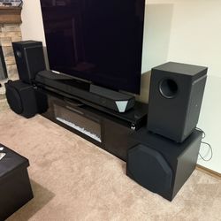 Nakamichi Dragon With 2 8” Subs And 2 12” Subs