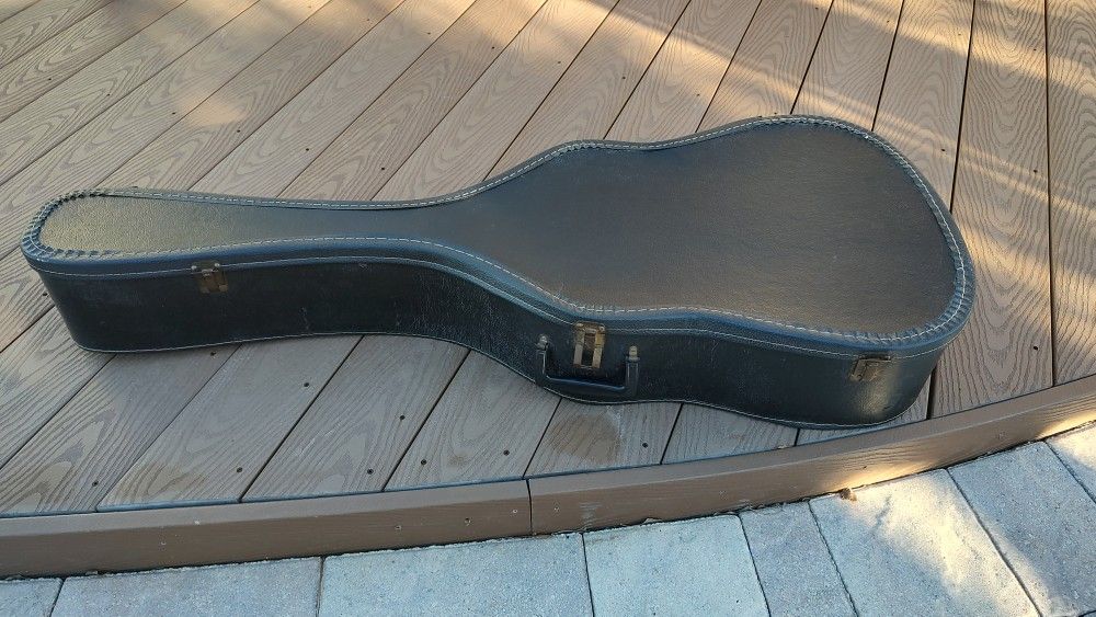 Vintage Hard Shell Acoustic Guitar Case