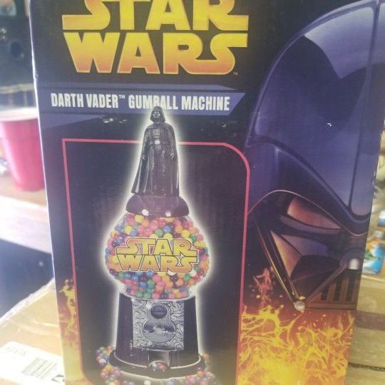 STAR WARS DARTH VADER BUBBLEGUM MACHINE
