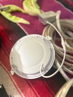 Round LED Recessed Panel Light