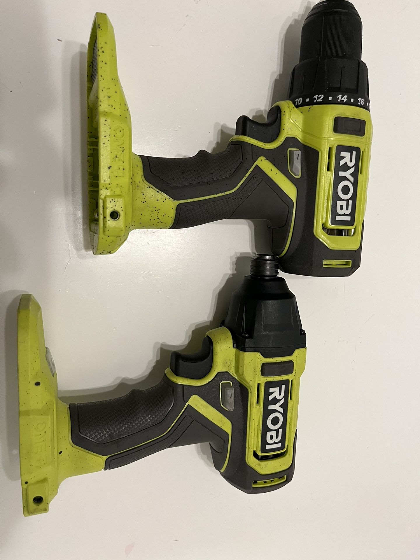 RYOBY ONE + PCL  235 IMPACT / PCL 206 DRIVER TOOL ONLY 