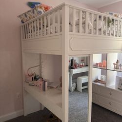 Ava Regency Loft Bed Pottery Barn