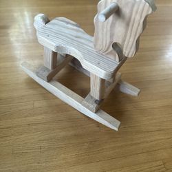 Toddler Wooden Horse 🐎 