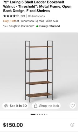 Ladder Bookshelf