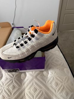 New DS Nike Air Max 95 White Orange Black Sneakers
