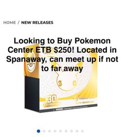 30th Celebration Pokemon Center Etb