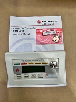 Notifier by Honeywell  Remote Fire Annunciator FDU-80