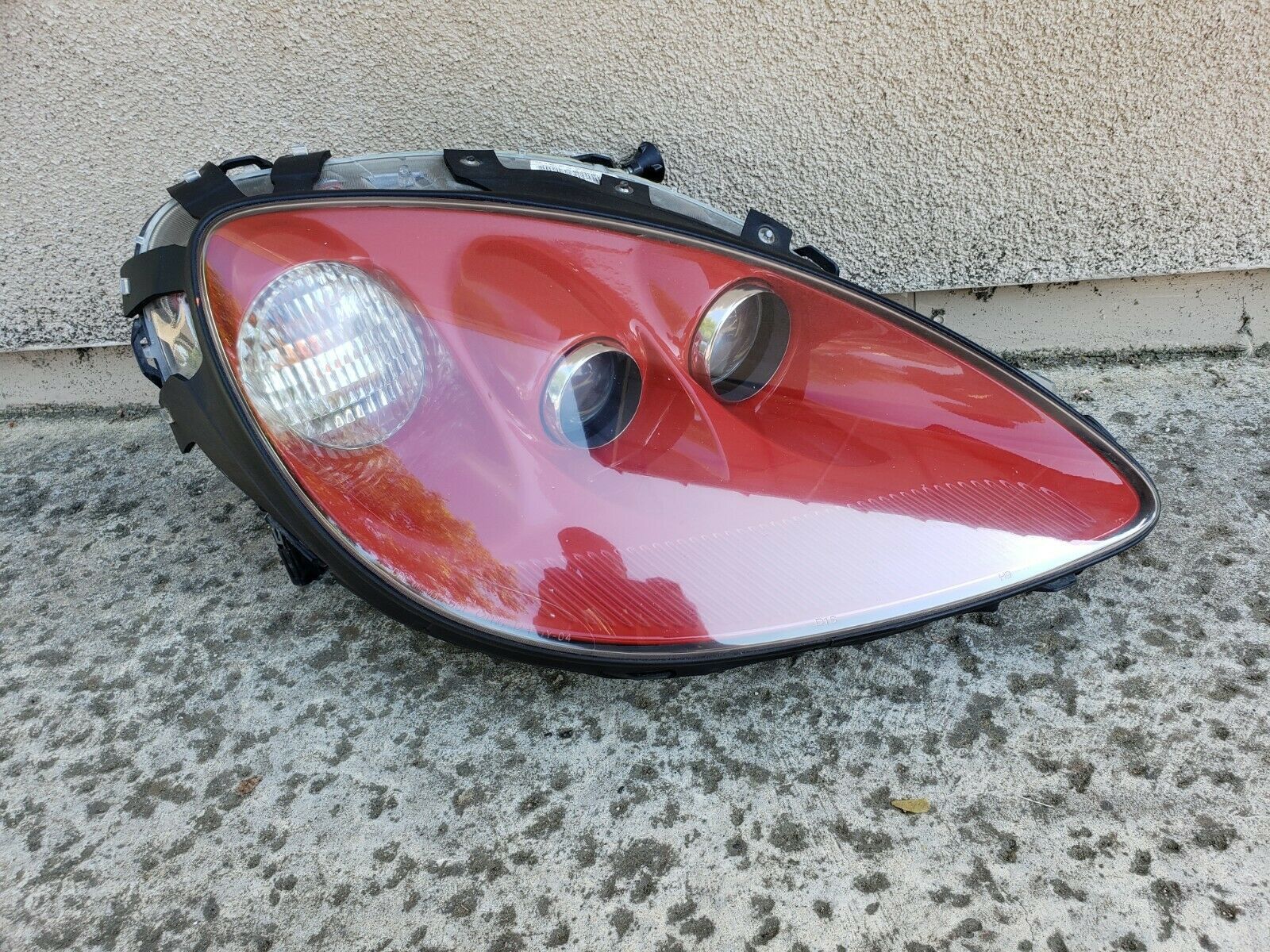 05 06 07 08 09 10 11 12 13 CHEVY CORVETTE RED RIGHT PASSENGER HEADLIGHT OEM