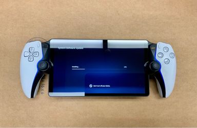 Sony Playstation 5 PS5 Portal Portable Handheld Console System Device WiFi Bluetooth Remote Player Control Controller Apps Game Gamer Gaming
