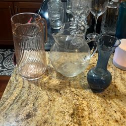 Free- Vintage Pitchers And Vase