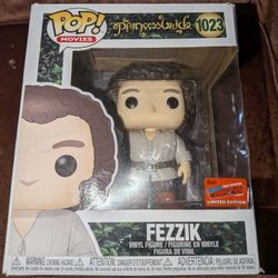 Fezzik Funko Pop #1023 - The Princess Bride (2020 NYCC Exclusive)
Description:
Rare Fezzik 6-inch "Super-Sized" Funko Pop from The Princess Bride