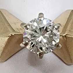 14K - 1/2 Carat VS2 to SI1 Diamond Ladies Ring