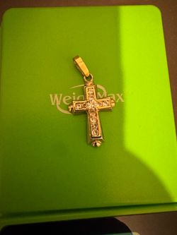 14k Gold cross