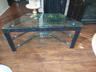 Tempered Glass TV Stand