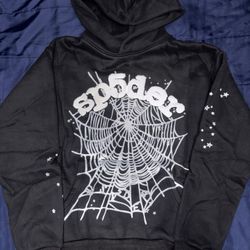 Black Web Spider Hoodie
