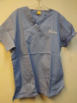 New Davita scrubs (Med & Lg)