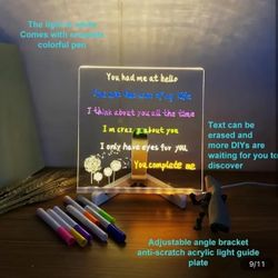 Transparent A4 Size LED Notepad 