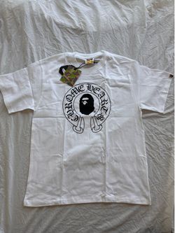 bape chrome hearts tshirt