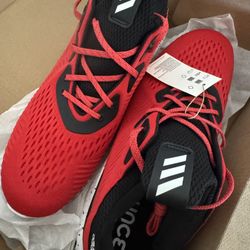 Adidas Alpha Bounce 1, Red. Men’s Size 12. Never Worn. 