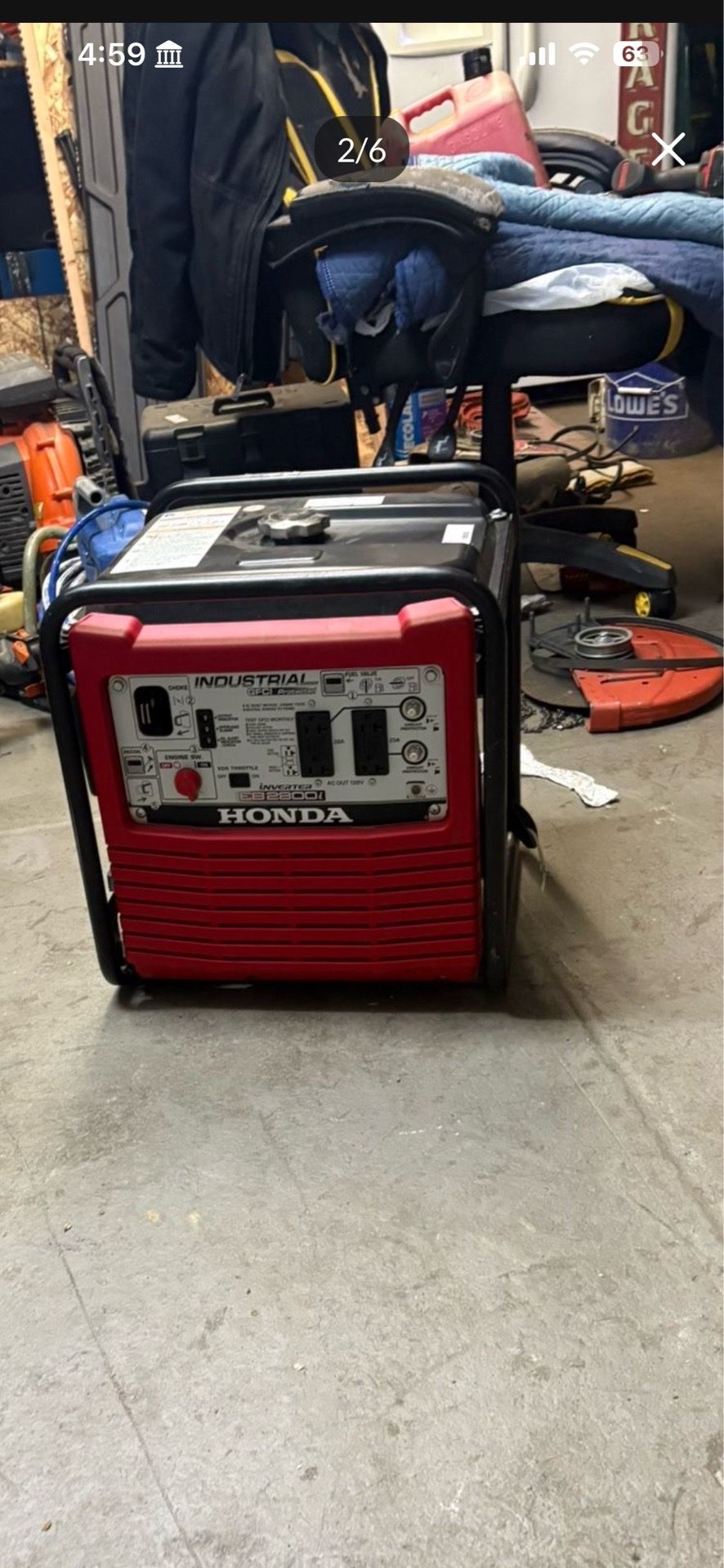 Honda EB2800i Industrial Inverter Generator – Clean, Runs Perfect – GFCI – Quiet