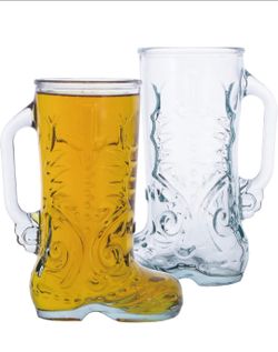 34oz Boot Mugs Set of 2