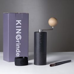 KINGrinder P0/P1/P2 Coffee Burr Grinder Manual Espresso Portable Mill Stainless