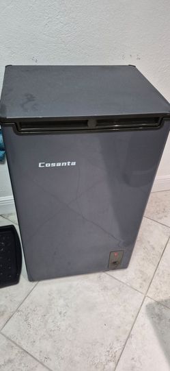Cosanta Chest Freezer Gray Compact