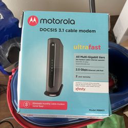 Motorola 3.1Cable Modem 
