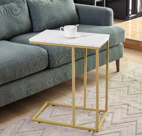 Slide Under Tv Tray Sofa Table Baci Living Room