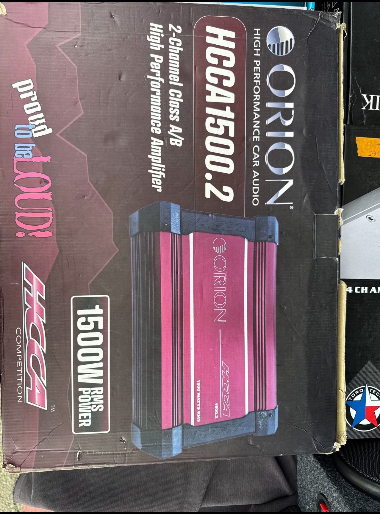 HCCA1500.2 2-CHANNEL3000watts CLASS A/B AMPLIFIER 1500 WATTS RMS