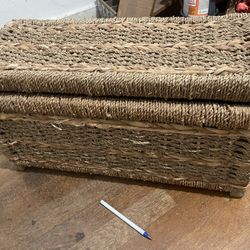 Wicker Bundle Wicker Storage New Tags All Other Used 