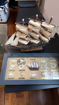 Nautical theme decor pieces