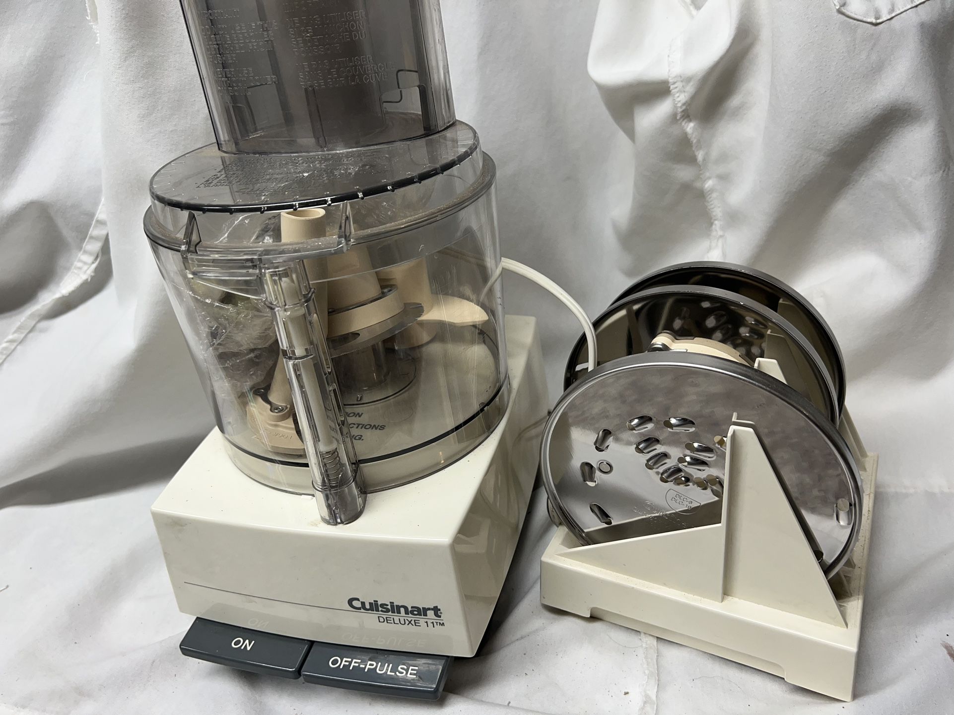 Vintage Cuisinart Deluxe 11 