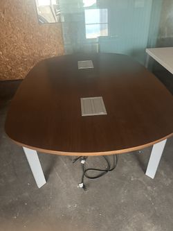 Conference Table With Electric 