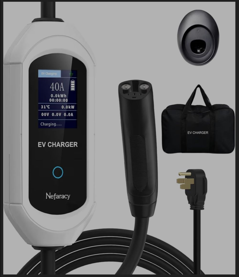 Nefaracy
Level 2 Charger for with Tesla 40 Amp Without NACS Adapter