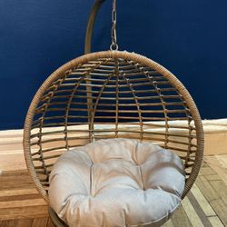 PET Hanging Egg Chair with Stand