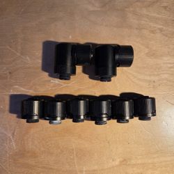 EK 10/16 Soft Tubing Black Fittings



