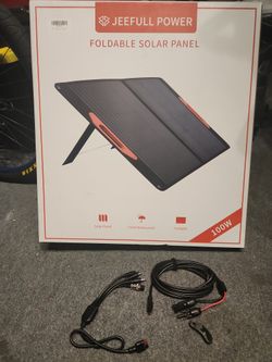 Solar Panel Foldable Brand New 100 Watts