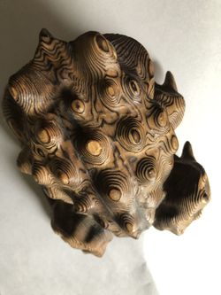 1940s 1950s Cryptomeria Wood Frog RARE