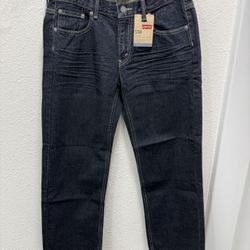 NEW Boys Levi's 550 Relaxed Fit "dark blue jeans Sz(11 Hushky 31X27)