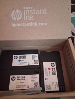 HP 962/963/964/965 Instant Ink Cartridges – Cyan, Magenta, Yellow