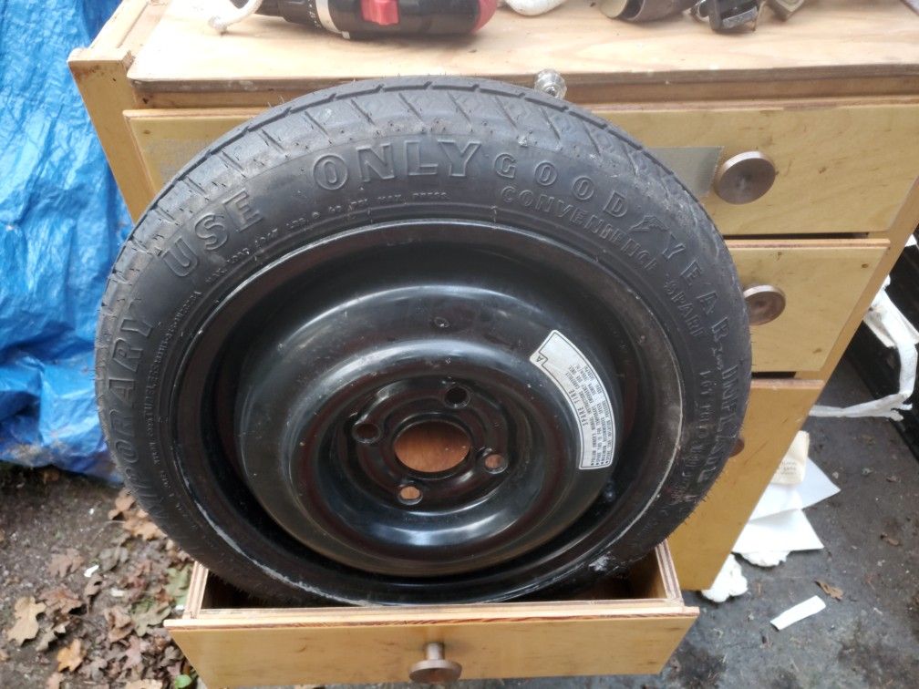 98 Honda Civic Donut Temporary Compact Spare Tire T105/80D13