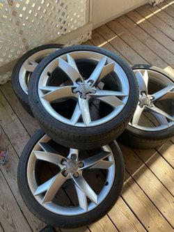 19” OEM Audi Wheels Set of 4 – 5x112 – A4 S4 A5 S5 A6 Q5 VW – Factory 8T0601025F