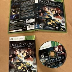 Darkstar One: Broken Alliance (Microsoft Xbox 360, 2010) Complete CIB - Tested