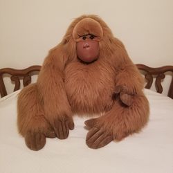 Large Stuffed Orangutan 