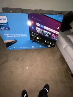Phillips 65 inch smart ultra HD tv 4K 5604 series